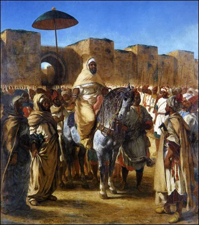 Qui a peint "Le Sultan du Maroc" ?