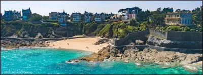 Quelle est cette ville de 10 000 habitants, station balnéaire située sur la rive gauche de l'estuaire de la Rance ?