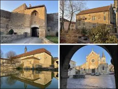 Commune de Bourgogne-Franche-Comté, dans l'arrondissement de Louhans, Cuiseaux se situe dans le département ...