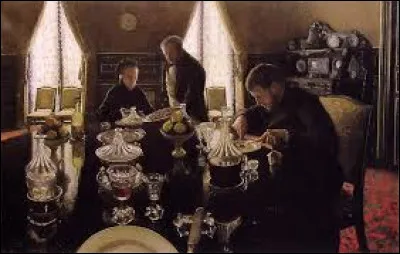 ''Le Déjeuner'' est une toile représentant une scène de déjeuner dans la salle à manger de l'hôtel particulier familial de l'artiste. Quel impressionniste a réalisé ce tableau en 1876 ?