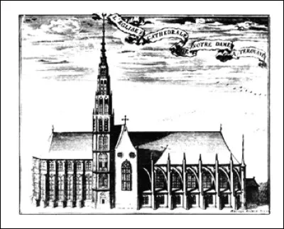 Quelle est cette ancienne ville, siège d'évêché, totalement détruite et dépeuplée au XVIe siècle, qui se trouvait dans la vallée de la Lys, au sud de Saint-Omer ?