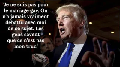 Qui a &eacute;crit : "F&eacute;licitations pr&eacute;sident Donald Trump. Pr&ecirc;t &agrave; travailler ensemble comme nous avons su le faire durant quatre ann&eacute;es. Avec vos convictions et avec les miennes. Avec respect et ambition. Pour plus de paix et de prosp&eacute;rit&eacute;" ?