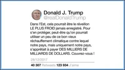 Ce message a été écrit par ... : "Je souhaite porter l'alliance entre le Japon et les États-Unis à un niveau plus élevé, en travaillant en étroite collaboration avec le nouveau président Trump".