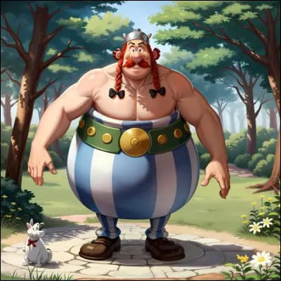 Enfin, une question sympa : quel est le métier d'Obélix ?