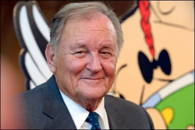 Qui était cette célébrité dont les initiales sont A.U., auteur de bandes dessinées dont Tanguy et Laverdure mais surtout Astérix ?