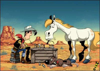 Le cheval de Lucky Luke se nomme Rantanplan.