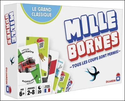 Combien de cartes comprend le jeu de 1 000 bornes ?