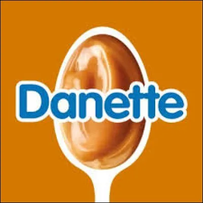 Quel est le nom donné à la crème Danette au parfum café ?