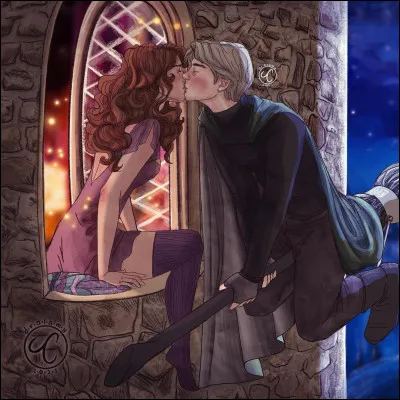 Elle a déja embrassé Drago Malefoy. (Dans le film)