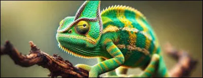 Sur quel autre continent que l'Asie vivent les caméléons ?