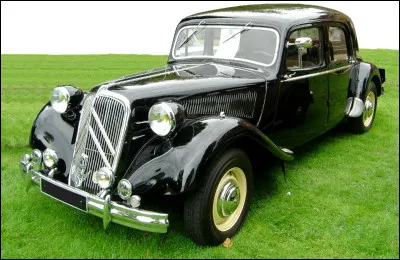 Durant quelle décennie la Citroën Traction Avant est-elle apparue ?