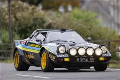 De quel pays est originaire la célèbre Lancia Stratos ?