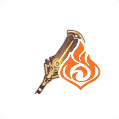 Combien y a-t-il de personnages possédant une arme d'hast ainsi qu'une vision Pyro (lancier Pyro) ?