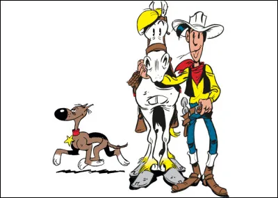 Lequel de ces chiens fait partie de l'univers "Lucky Luke" ?