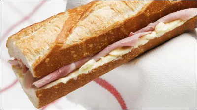 Quel est le nom donné au célèbre sandwich jambon-beurre ?