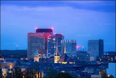 Quel est le quartier économique du Luxembourg ?