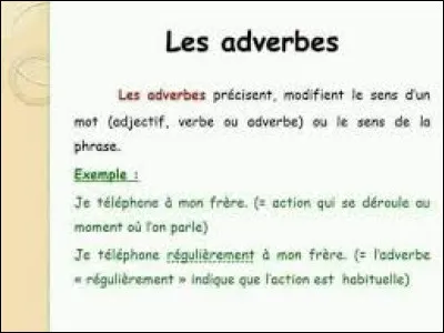 Combien y a-t-il d'adverbes dans la phrase qui suit "Hier, Laurent a bien dormi, il a vraisemblablement récupéré" ?