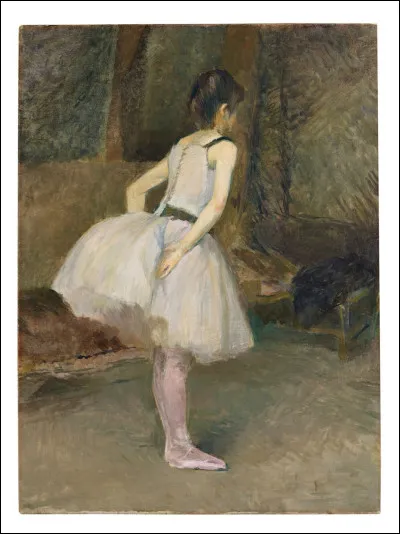 À qui appartient cette "danseuse au tutu blanc ?