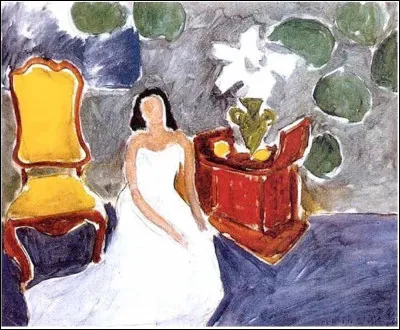 Qui a peint "Robe blanche" ?