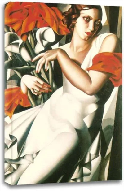 Qui a fait le portrait d'Ira, toute de blanc vêtue ?