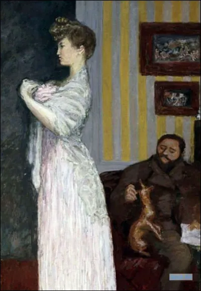 Qui a fait ce portrait de Misia Natanson, habillée de blanc ?