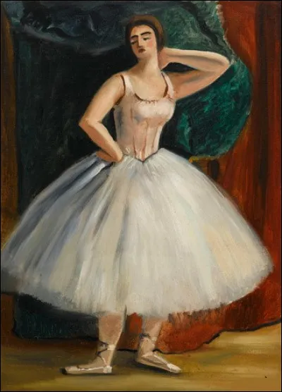Et on termine par une question pas facile. Quel peintre a ici représenté sa nièce en tenue blanche de danseuse ?