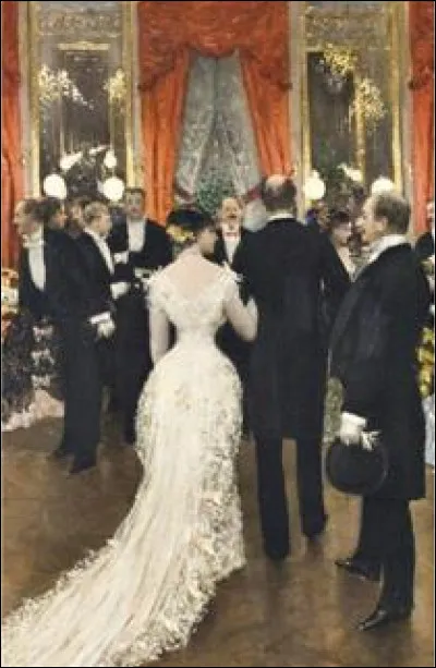 Qui a représenté "Lady L'absinthe" lors d'une soirée ?