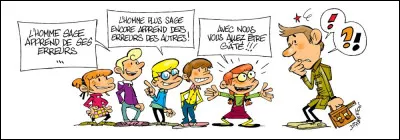 Il y a ... faute(s) dans la phrase suivante : "Je suis allé au supermarché puis au coiffeur".