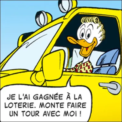 Quel personnage de la bande à Picsou, cousin de Donald, est réputé pour avoir une chance insolente ?