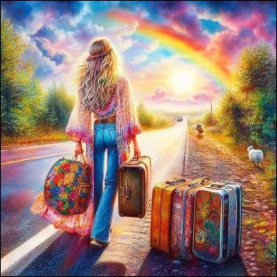 Il chantait " Sur l'autoroute des vacances, c'était sans doute un jour de chance qui cueillirent le ciel au creux de leurs mains" À qui doit-on cette "belle histoire" ?