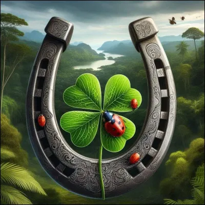 Le fer à cheval est une figure emblématique des porte-chance ! En deux mots pourquoi ?