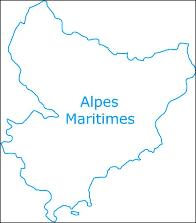 Lequel de ces d&eacute;partements EST limitrophe de celui des Alpes-Maritimes ?