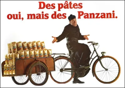 Qui était ce charmant curé associé à la marque des pâtes Panzani ?