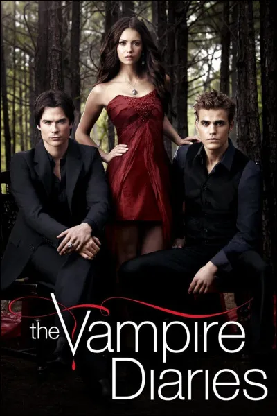 Quel est le nom du vampire dans la série "The Vampire Diaries" qui tombe amoureux d’Elena Gilbert ?