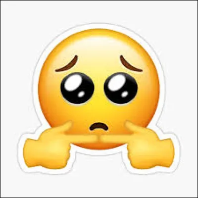 Fais-tu souvent ce signe avec tes mains ?