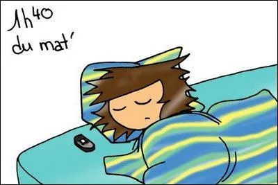 Le tlphone prs du lit est mauvais pour la sant.