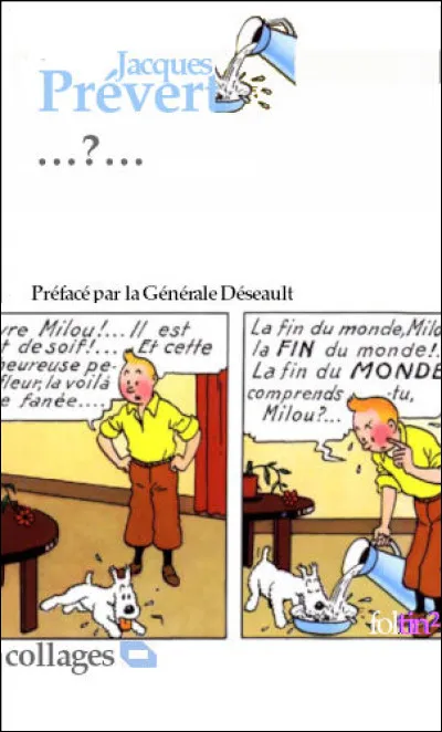 Quel est le titre de ce livre d'art et de collages, réalisé avec Max Ernst ?