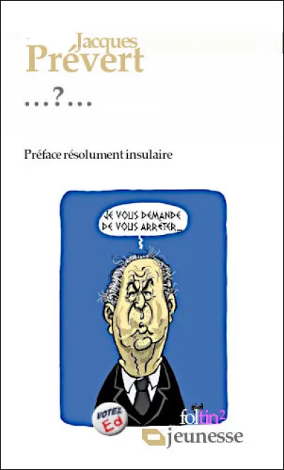 Y a-t'il encore un candidat, pour dégoter le titre de ce livre pour enfants ?