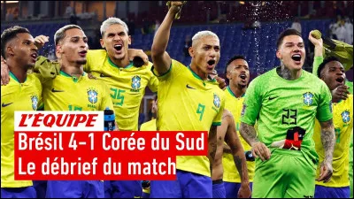 Et voyons voir pour la Corée du Sud à présent !