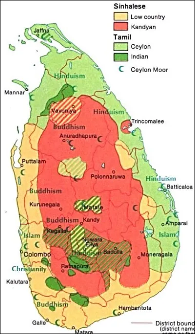 Quel pays asiatique a connu une guerre civile liée à des revendications séparatistes depuis les années 1990 ?
