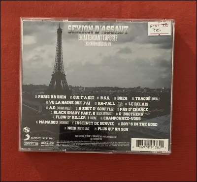 Complète les paroles de "Paris va bien" : 
"Si jfumais, jaurais pété une clope
Jdéborde dinspiration, pas besoin de...".