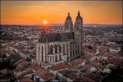 Quelle est cette grande basilique, de style gothique flamboyant, située dans une petite ville à l'est de Nancy, consacrée à un personnage des premiers temps du christianisme dont le culte est particulièrement important en Lorraine ?