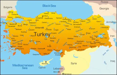 Quelle ville de Turquie est imaginaire ?