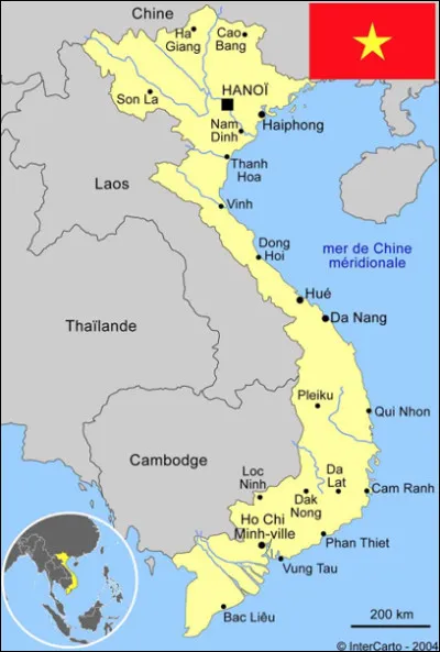 Quelle ville du Vietnam est imaginaire ?