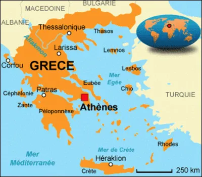 Quelle ville de Grèce est imaginaire ?