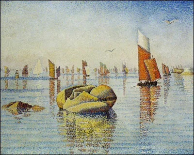 Qui a peint "Concarneau, matin calme" ?