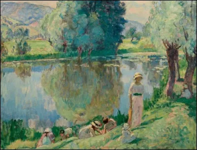 Qui a peint "Matinée de printemps aux Andelys" ?