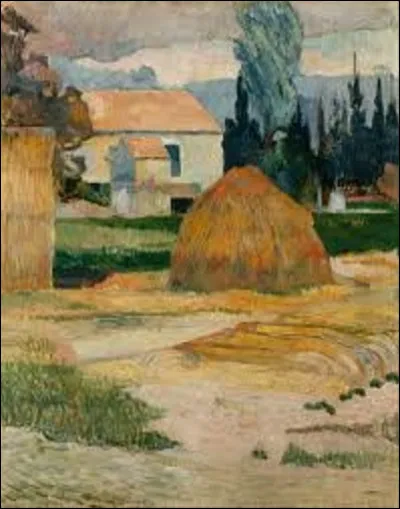 Peint en 1888, ''Ferme à Arles'' est l'uvre de quel artiste ?