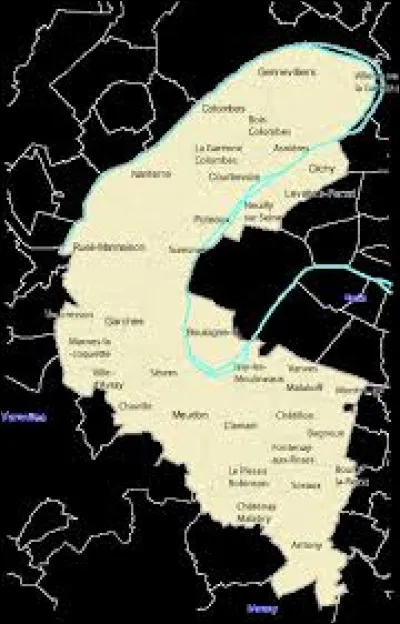 Parmi ces trois communes, laquelle est la préfecture des Hauts-de-Seine ?