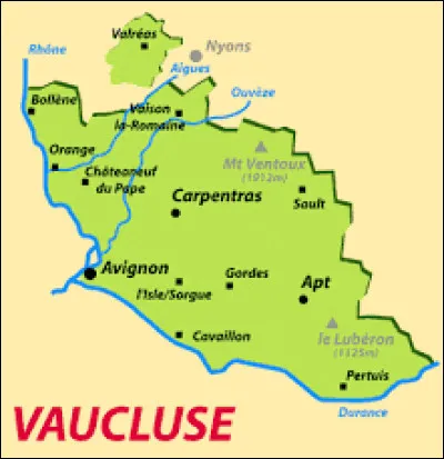 Quel est le nom de la préfecture du Vaucluse ?